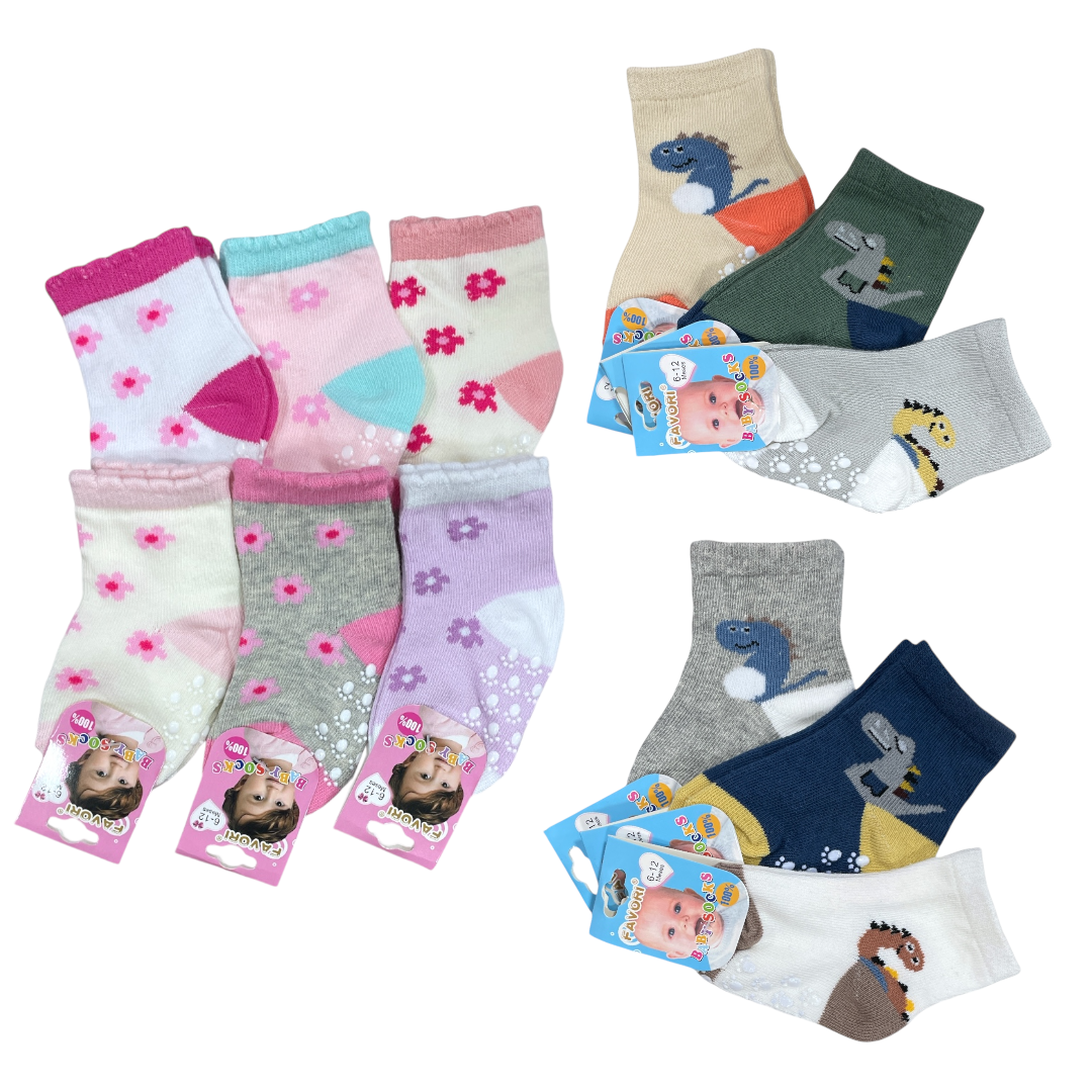 Tripack calcetines antideslizantes
