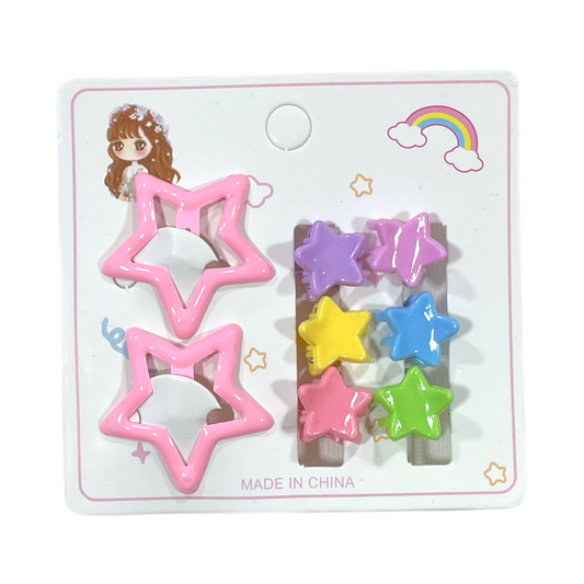 Set de pinches tictac star