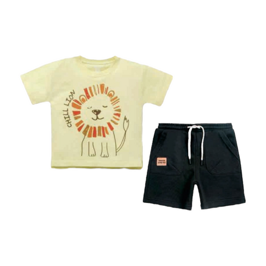 Conjunto polera y short Leon
