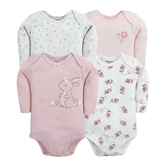 Set de 4 bodys, Conejita - Palimu