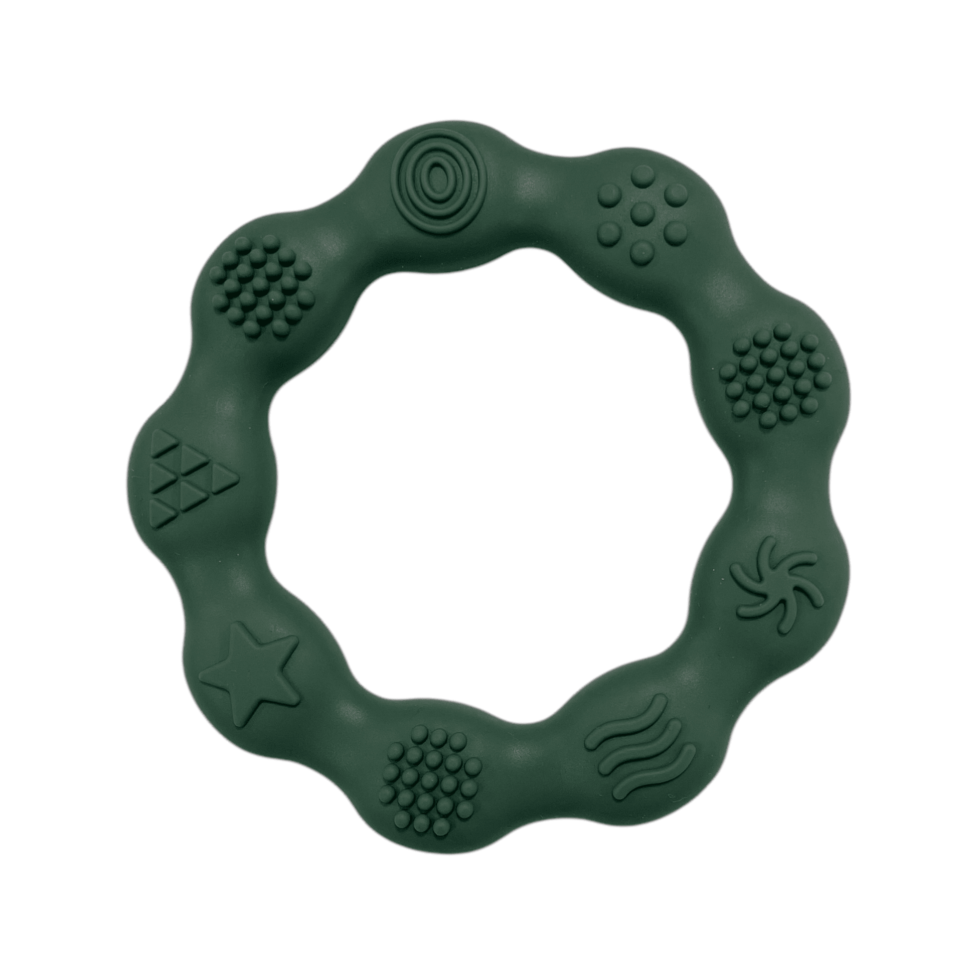 Mordedor circular con relieve - Palimu