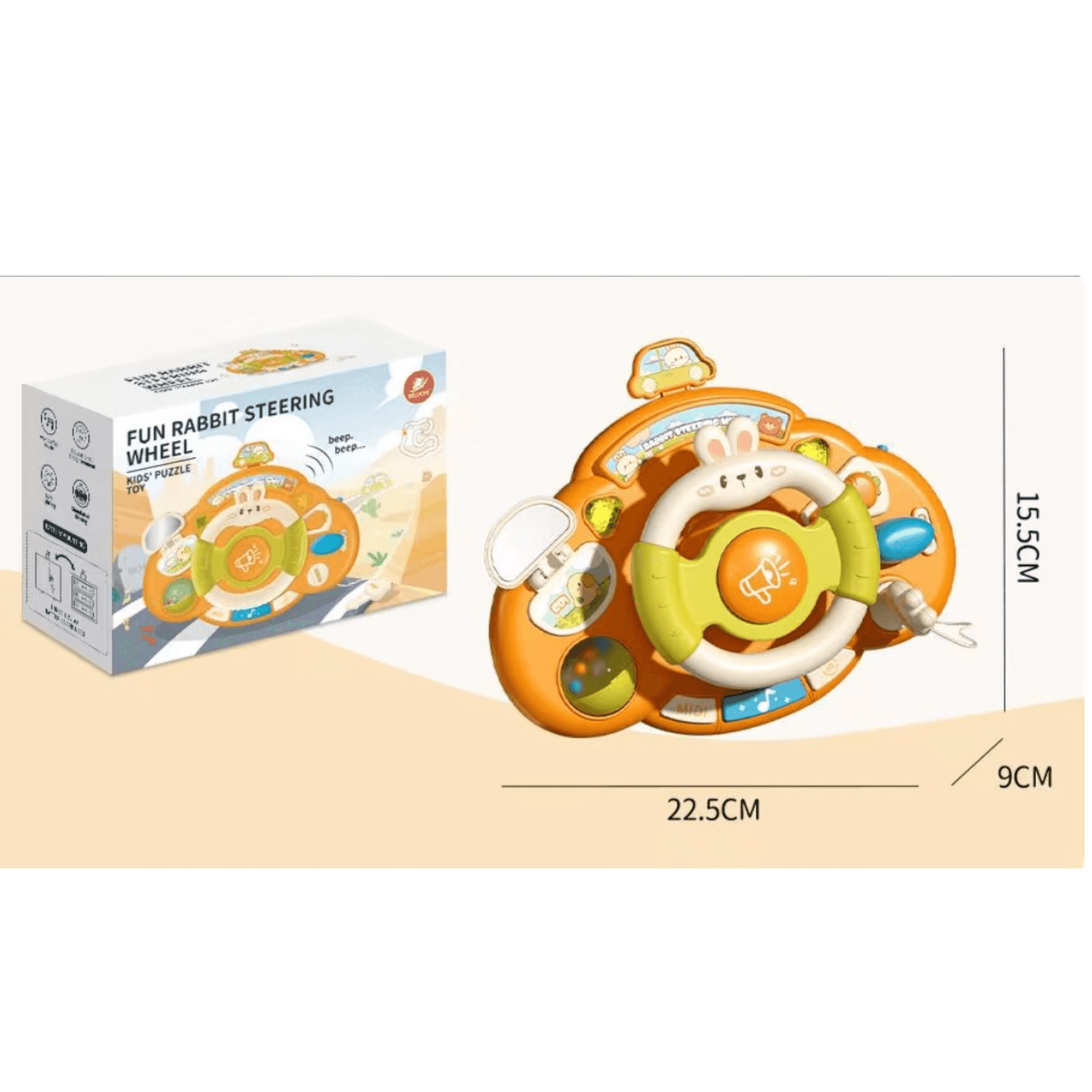 Juguete volante interactivo para bebés - Palimu
