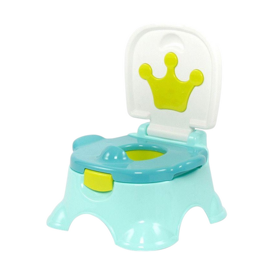 Pelela diseño de corona verde agua