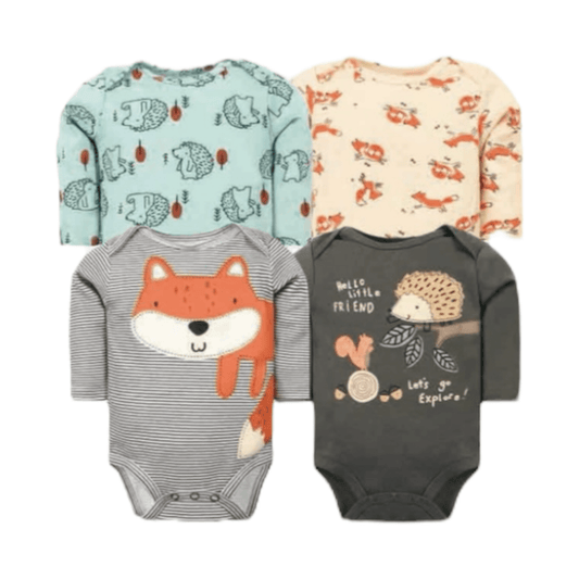 Set de 4 bodys, Zorrito - Palimu