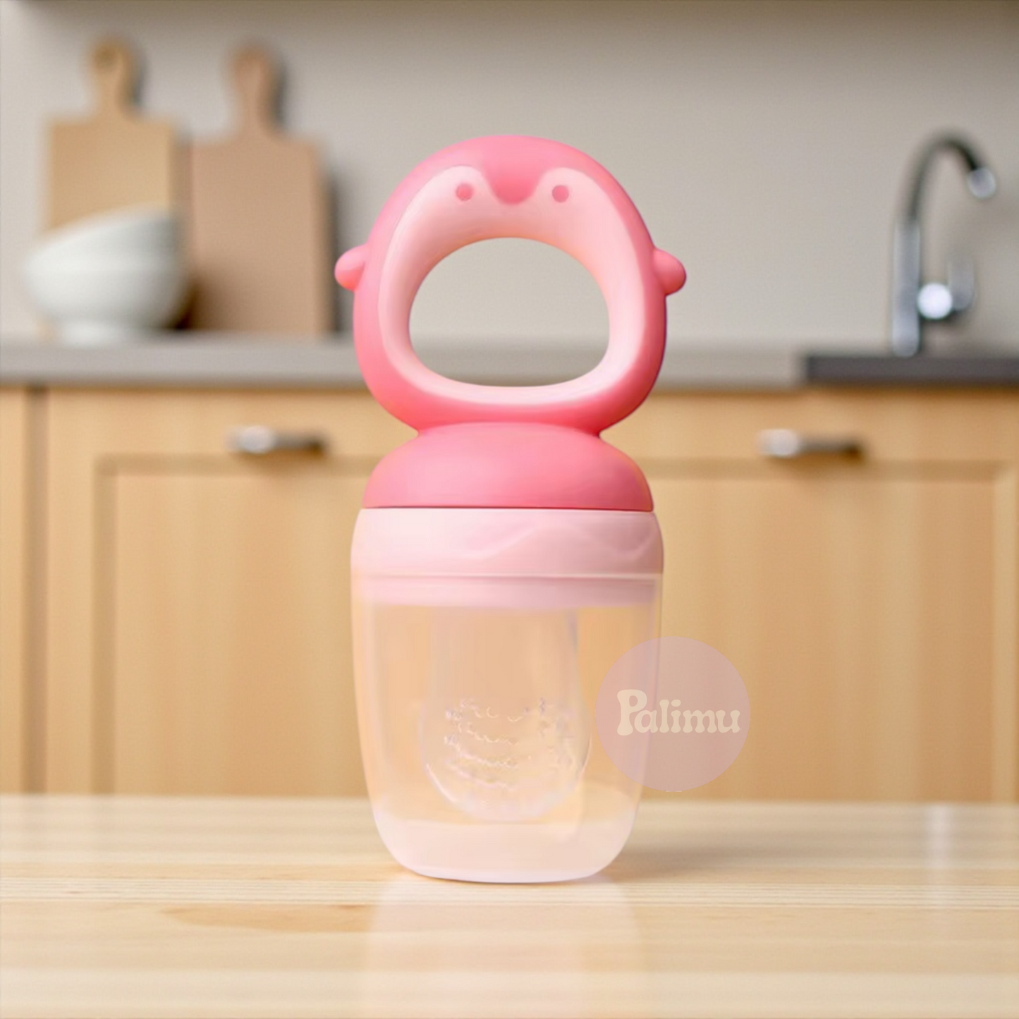 Chupete para fruta diseño Pingüino