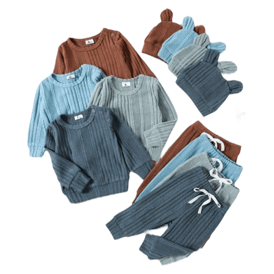 Conjunto de lanilla con gorro - Palimu