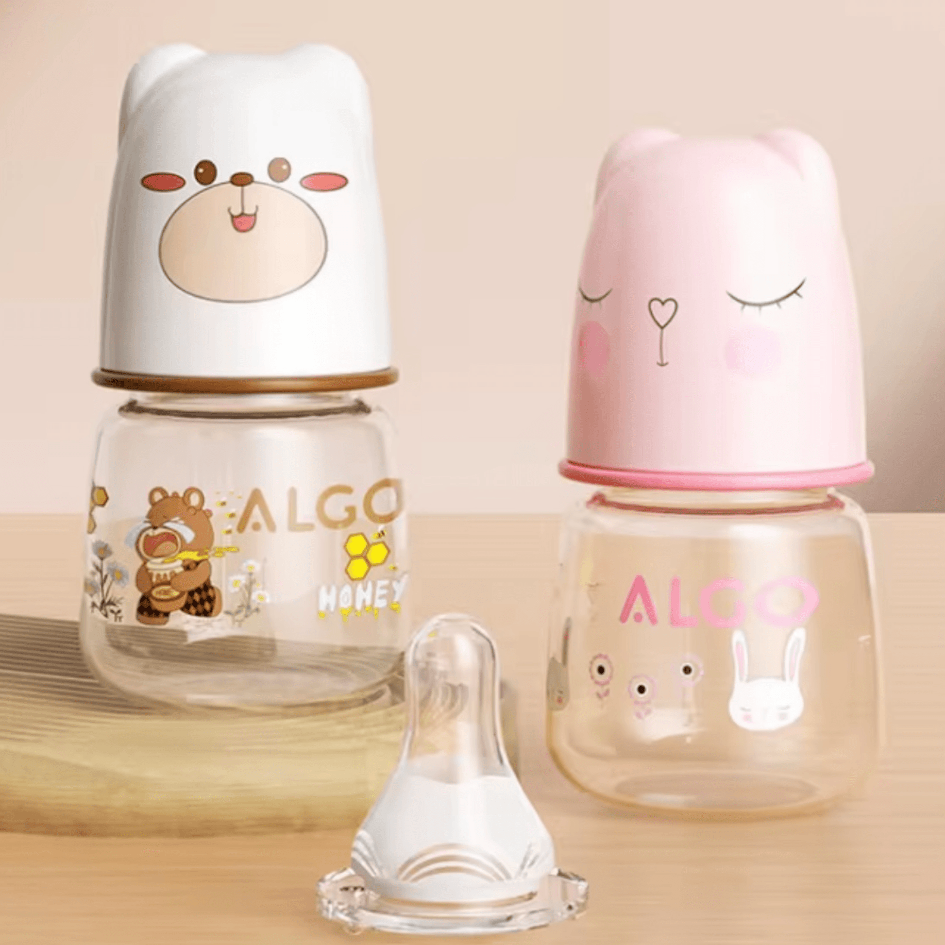 Mamadera 60ml Animalitos - Palimu