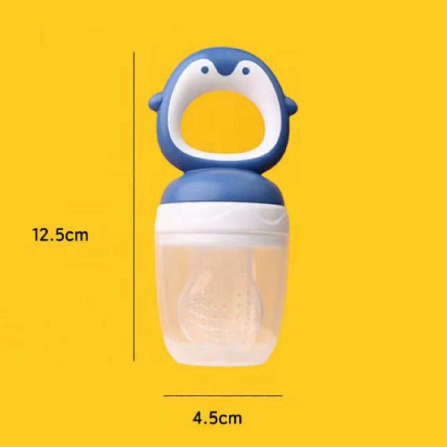 Chupete para fruta diseño Pingüino