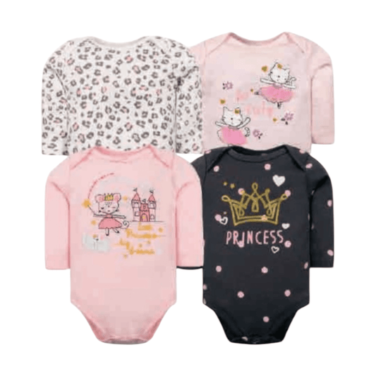 Set de 4 bodys, Ratoncita - Palimu