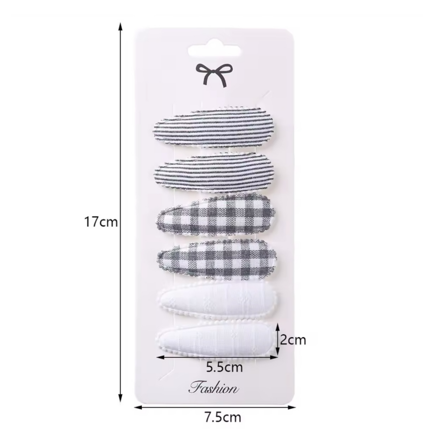 Set de 6 pinches para bebé
