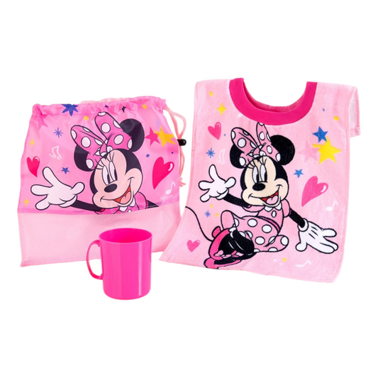 Set toalla, bolso y taza Minnie musical