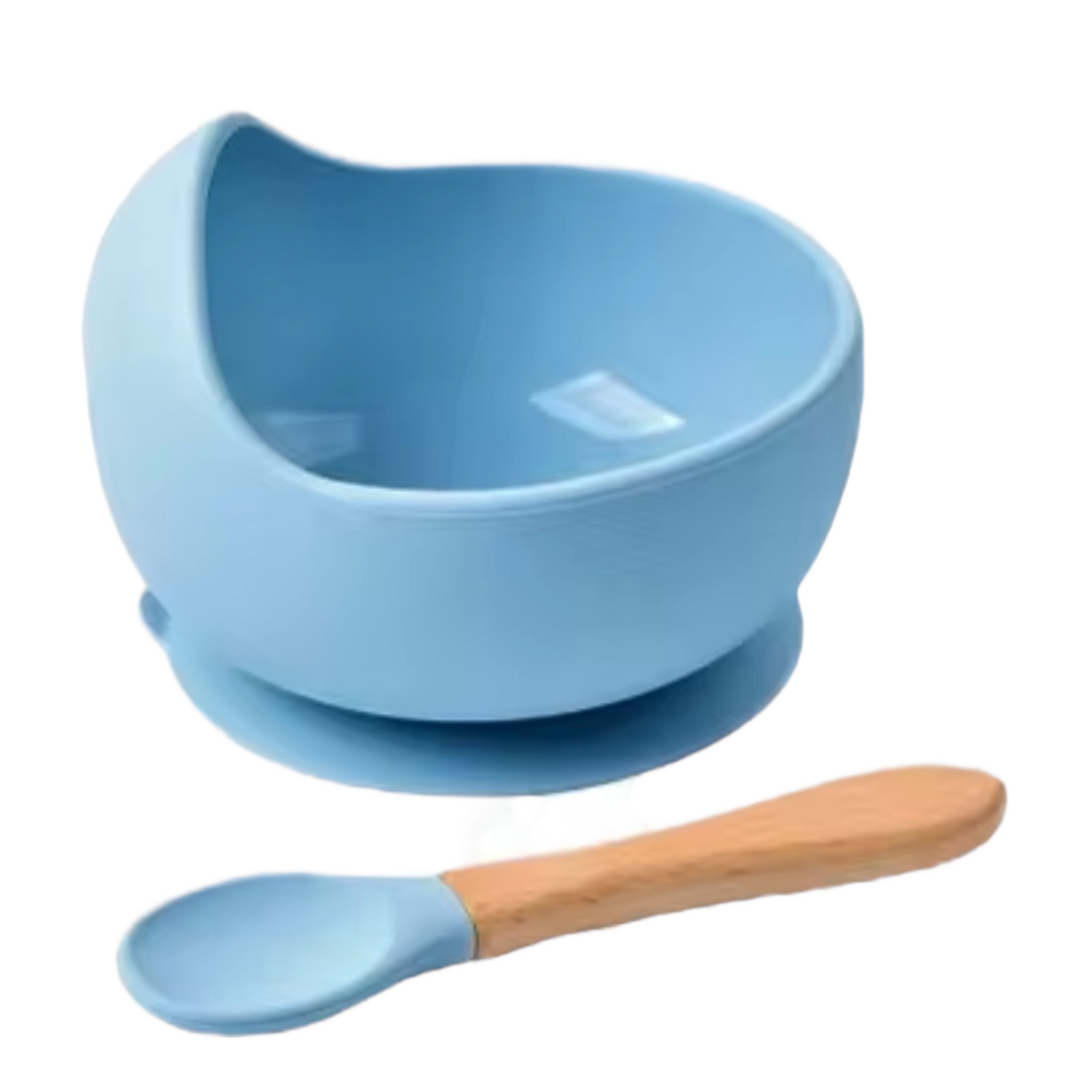 Bowl o tazón de silicona con cuchara