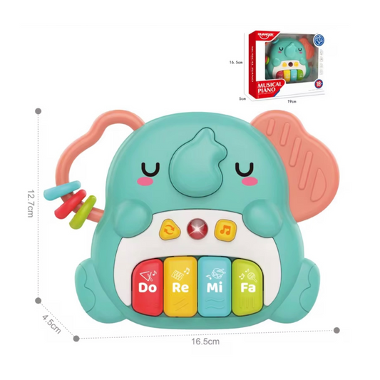 Juguete piano elefante