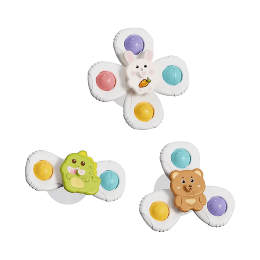 Set de 3 spinners de bebé, cute - Palimu