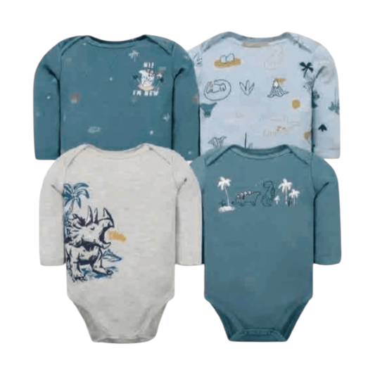 Set de 4 bodys, Triceratops - Palimu