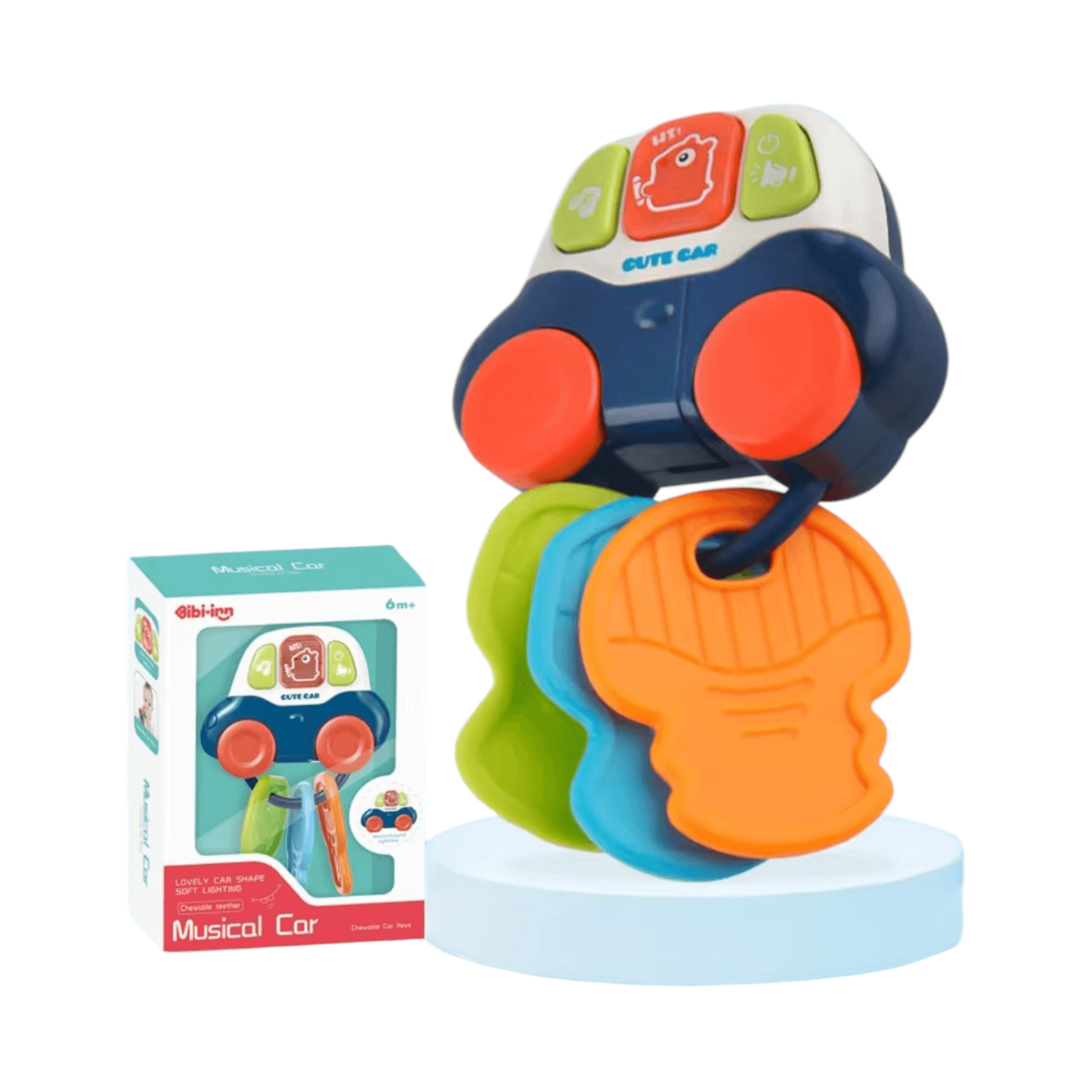 Juguete llaves de auto con música - Palimu