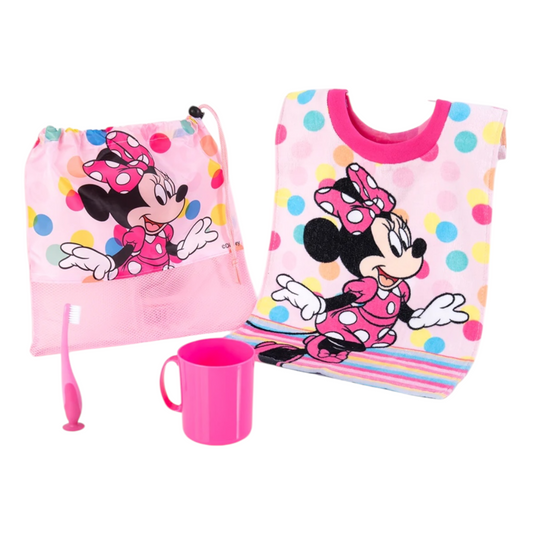 Set toalla, bolso, taza y cepillo Minnie