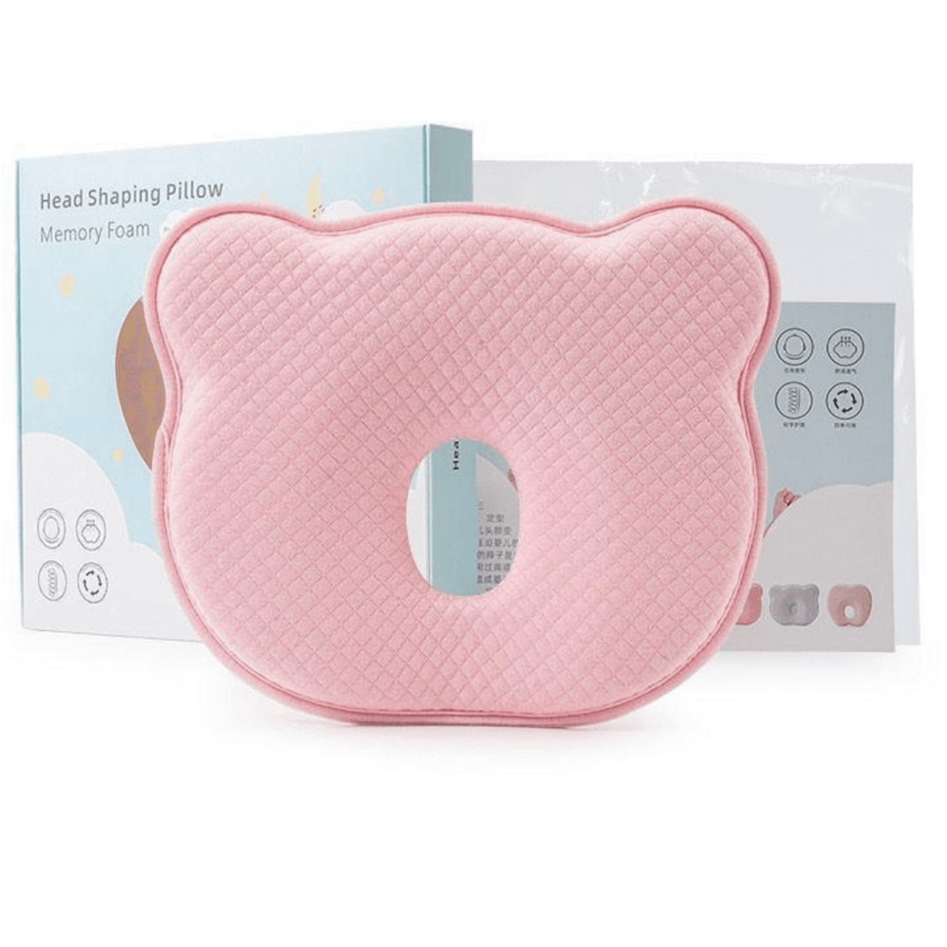 Almohada espuma memoria para bebés - Palimu