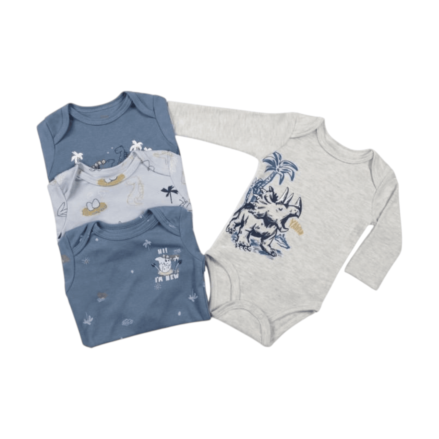 Set de 4 bodys, Triceratops - Palimu