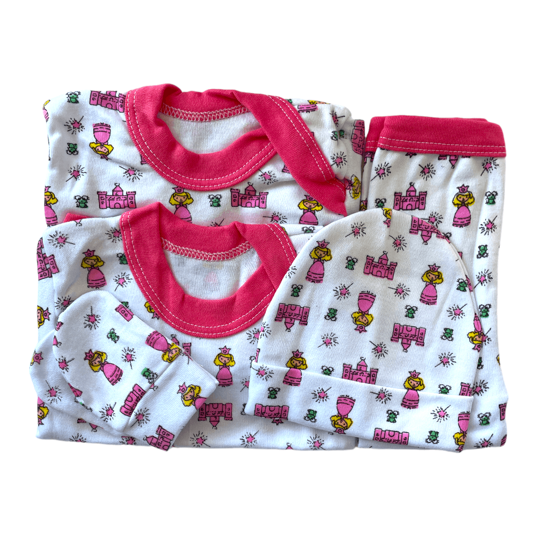 Ajuar diseño Rosado fuerte - Palimu