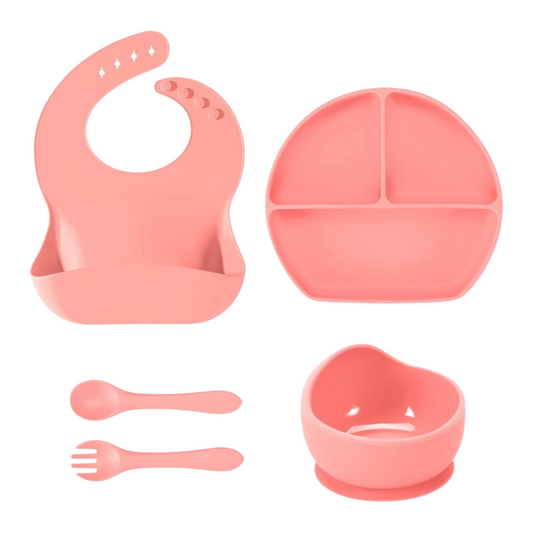 Set de alimentación damasco 5 piezas