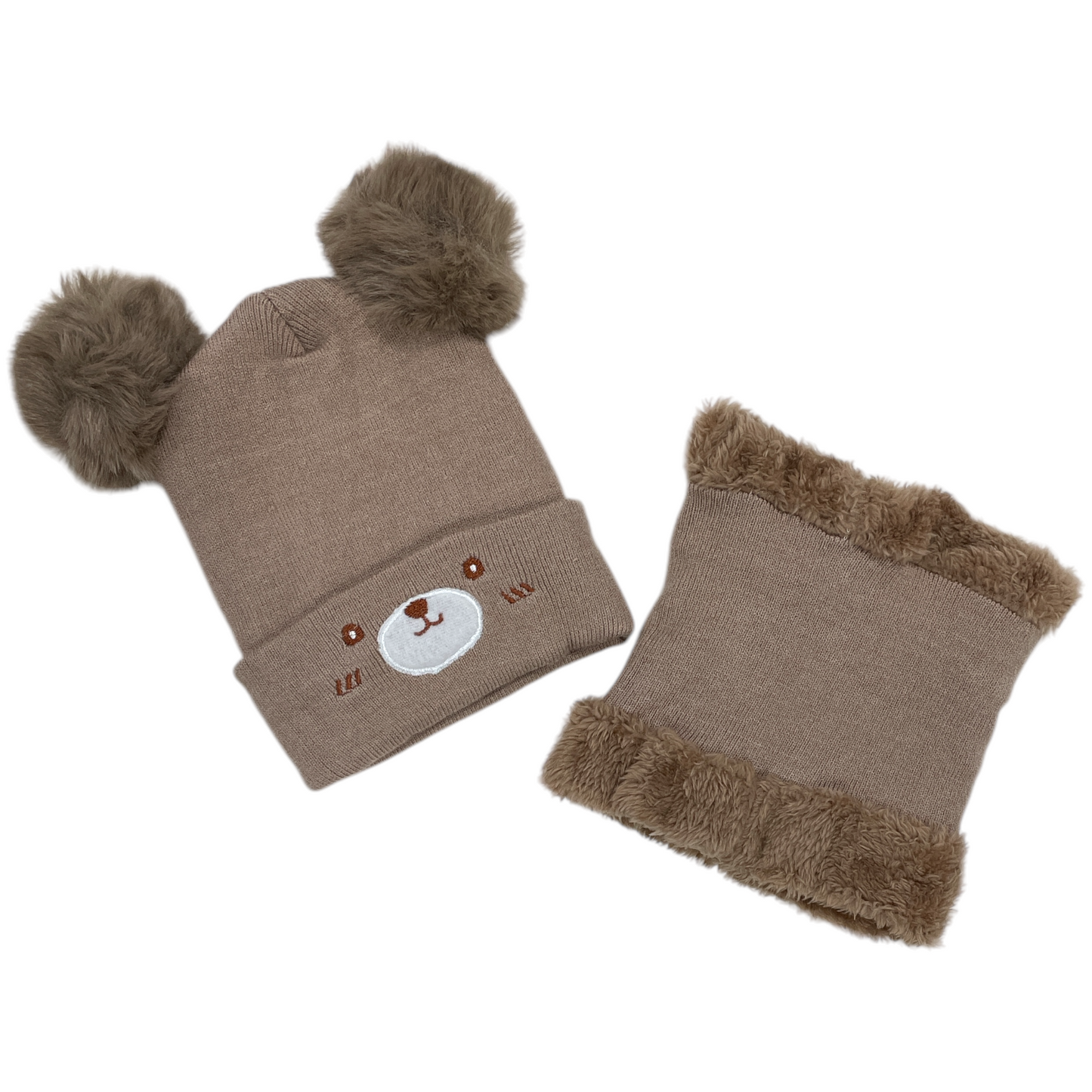 Set gorro más cuello de Osito