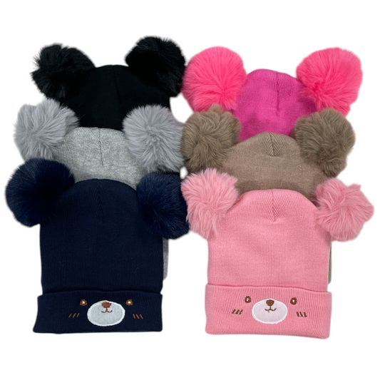 Set gorro más cuello de Osito