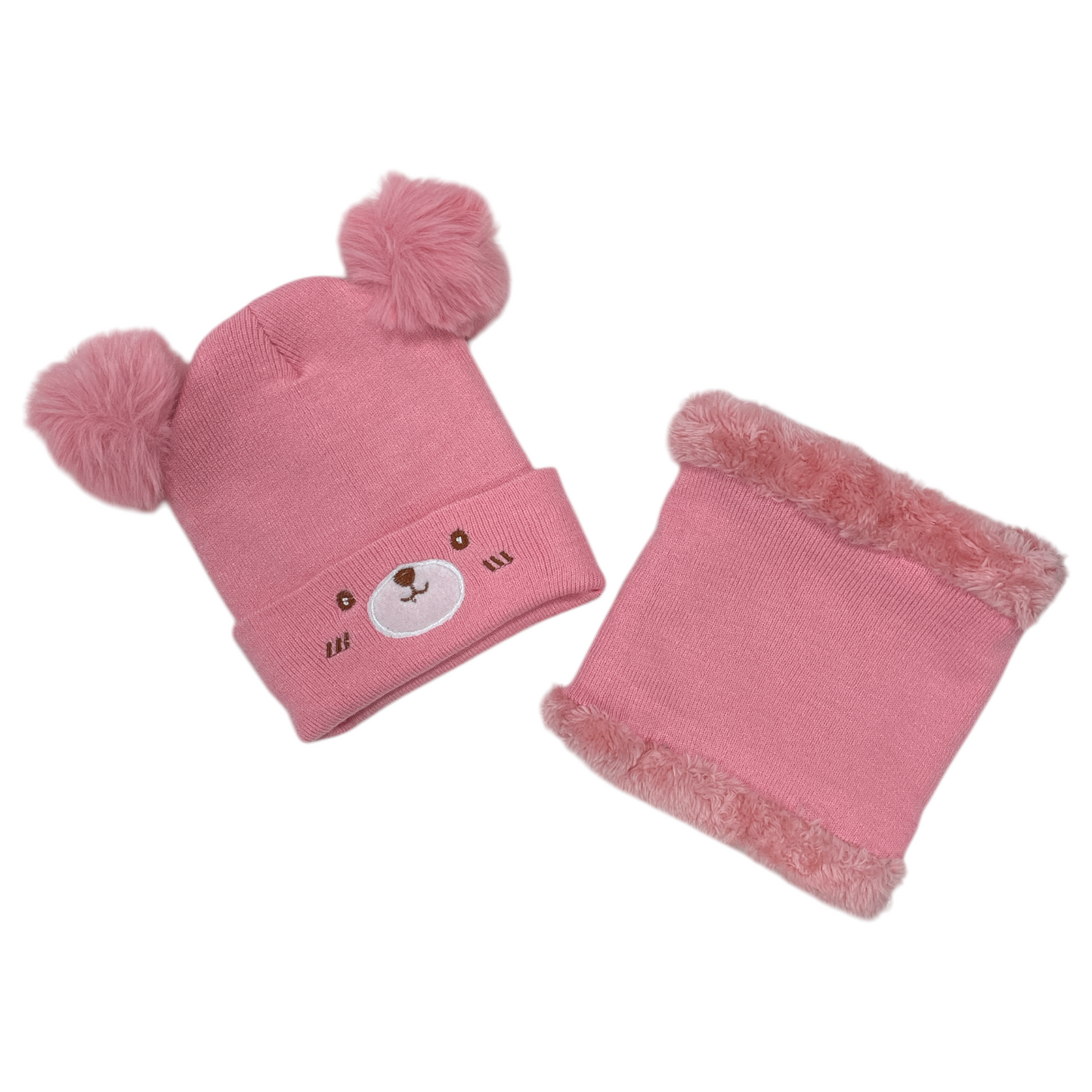 Set gorro más cuello de Osito