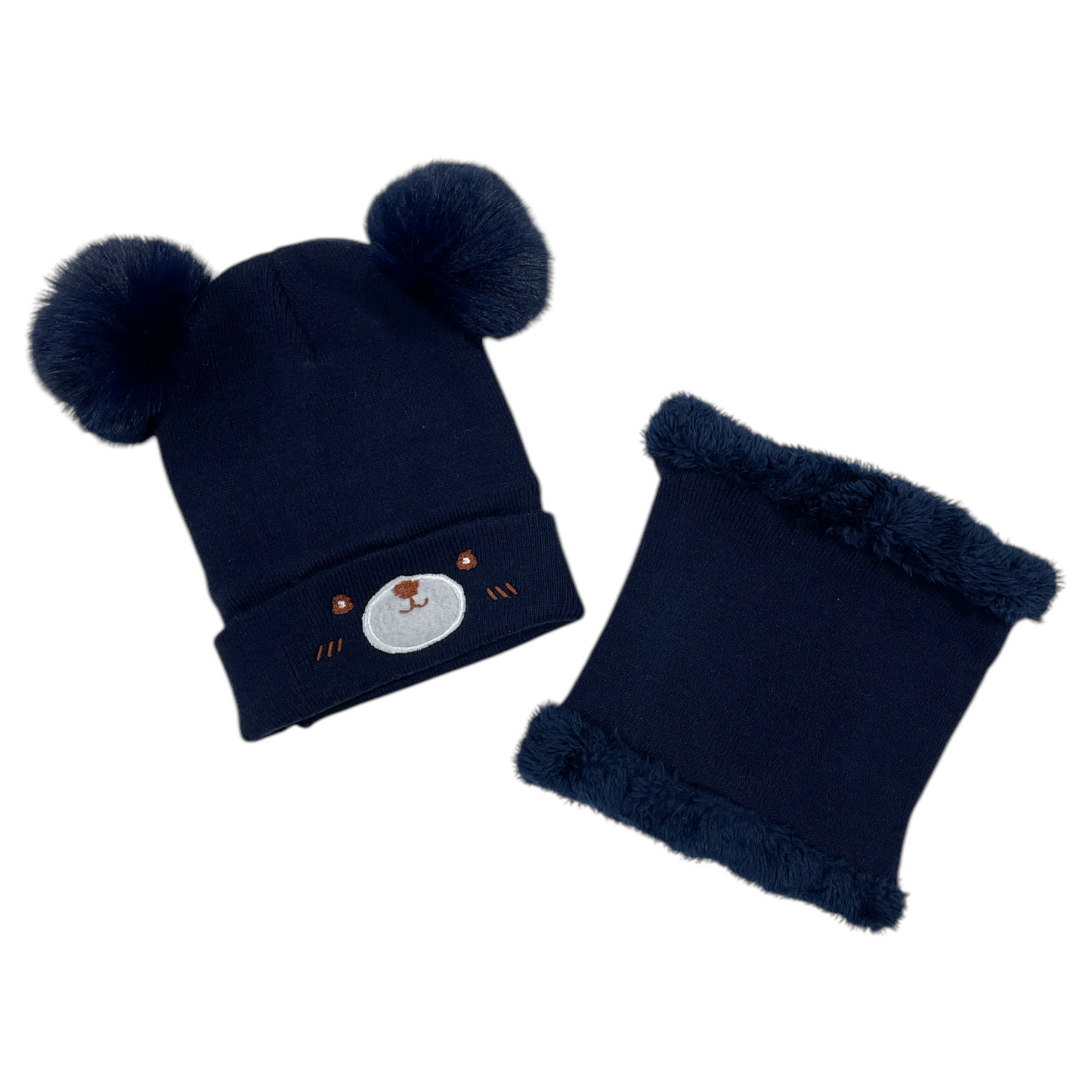 Set gorro más cuello de Osito