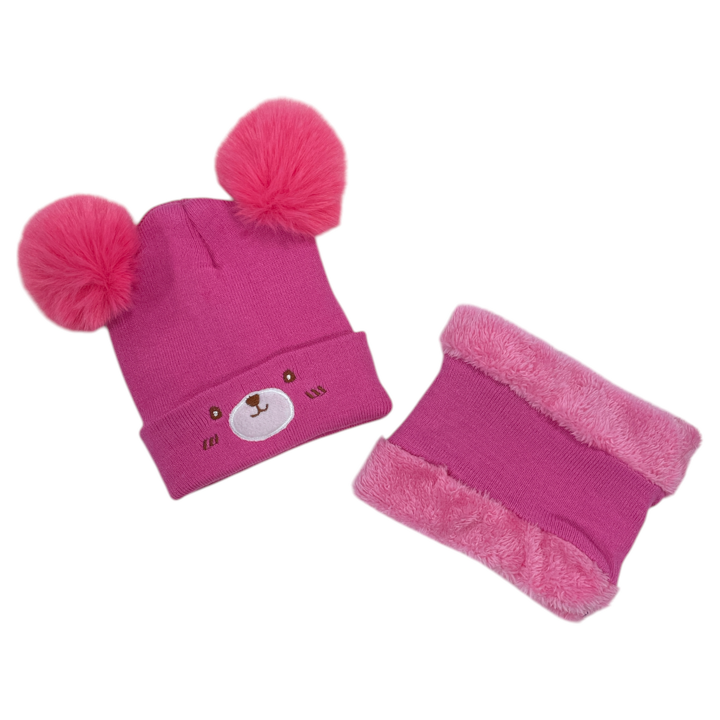 Set gorro más cuello de Osito