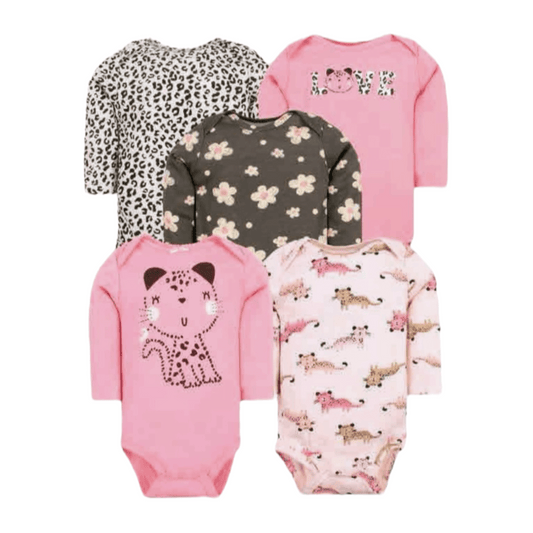 Set de 5 bodys, Gatita - Palimu