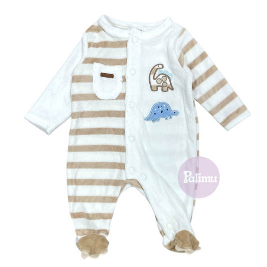 Enterito de plush, dino beige
