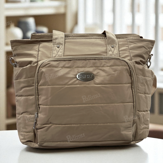 Bolso maternal baby sky, Beige