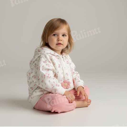 Buzo de algodón Rosa