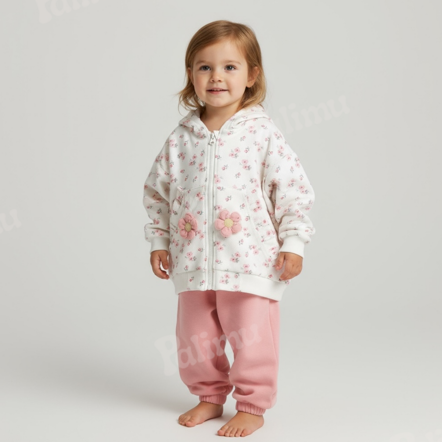 Buzo de algodón Rosa