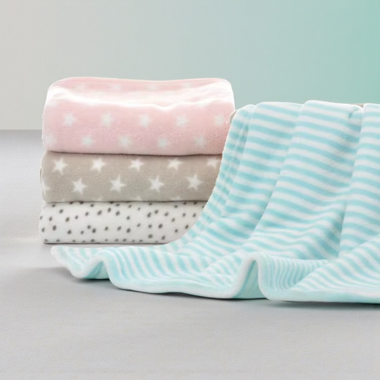 Manta Coral para bebé