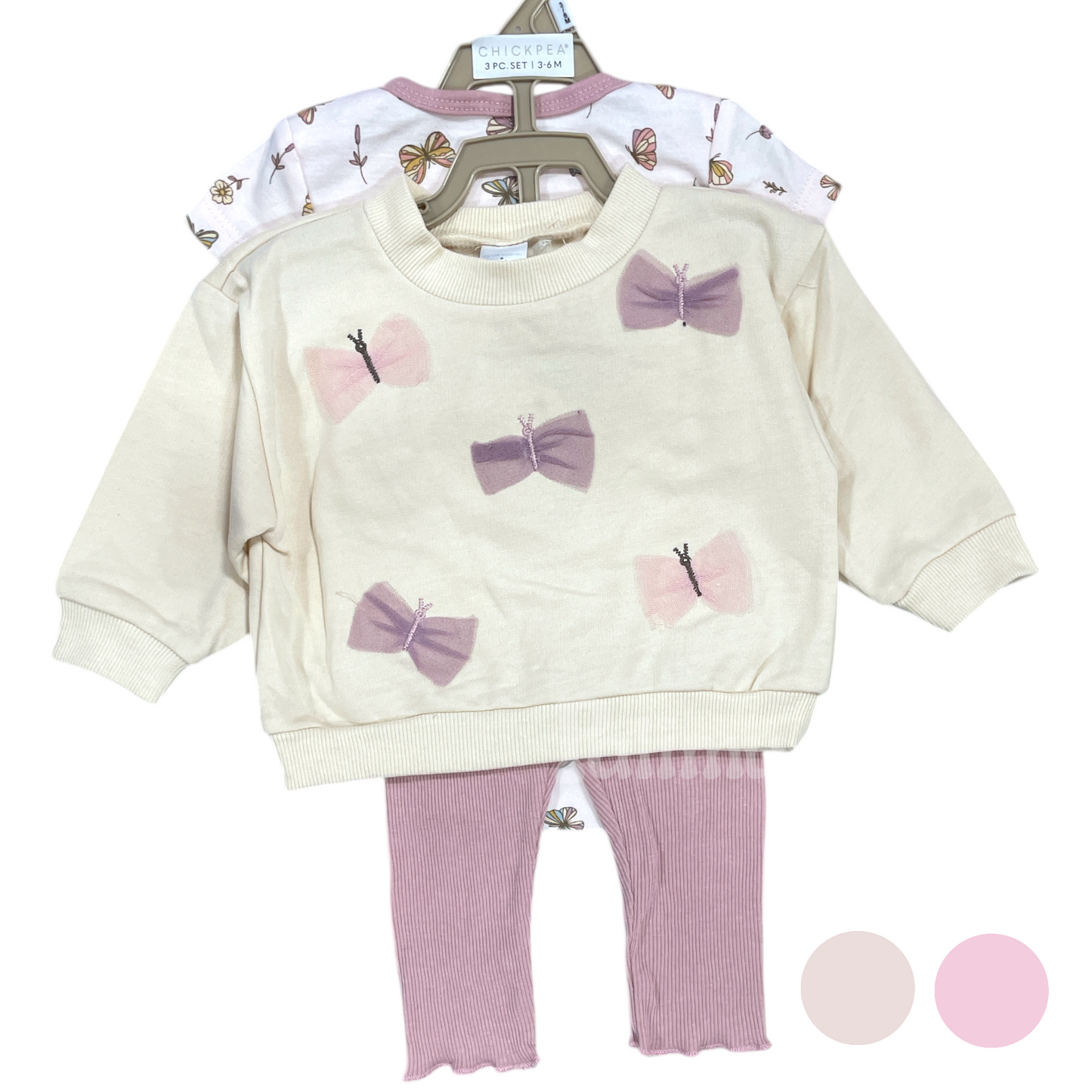 Conjunto 3 piezas beba