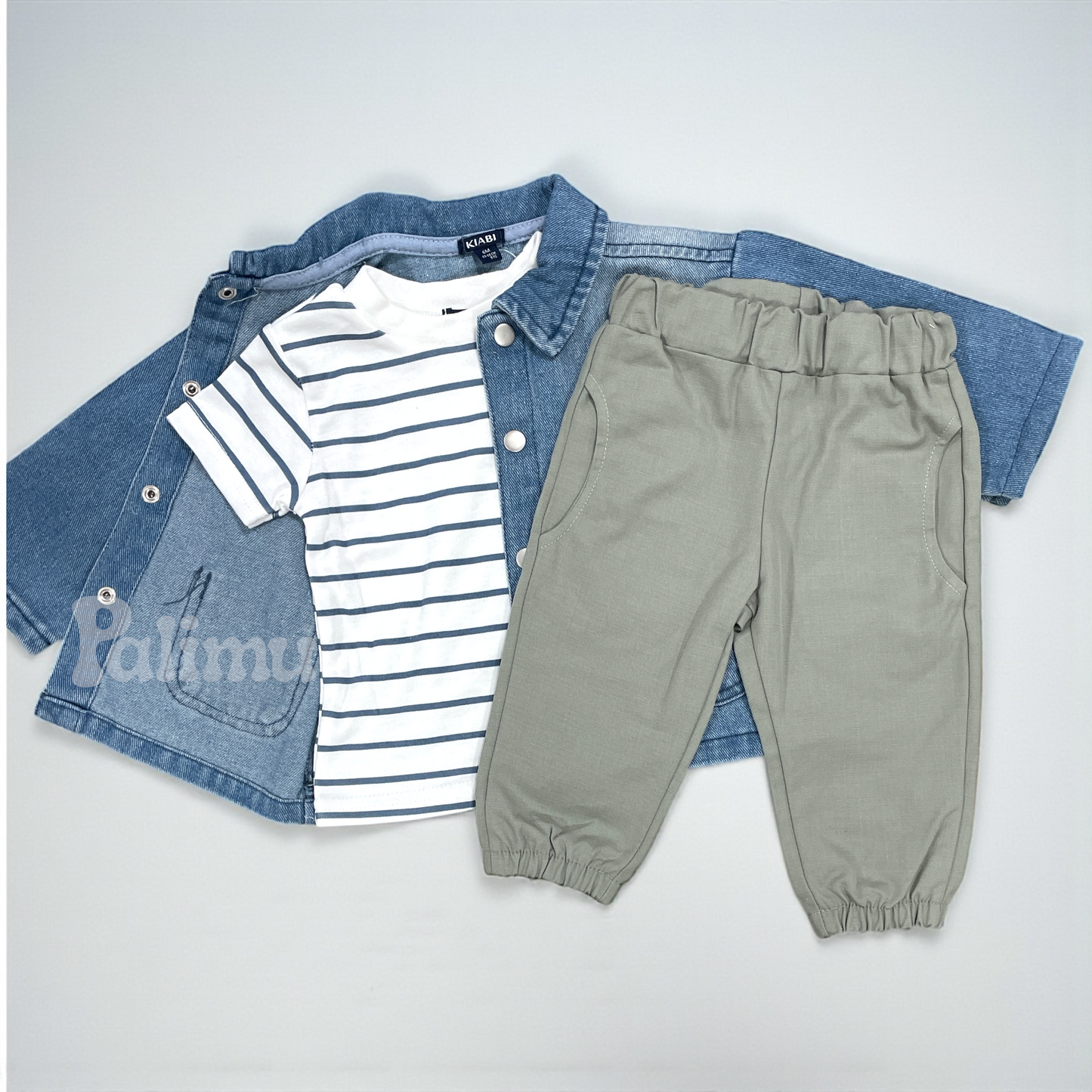 Conjunto 3 piezas Denim
