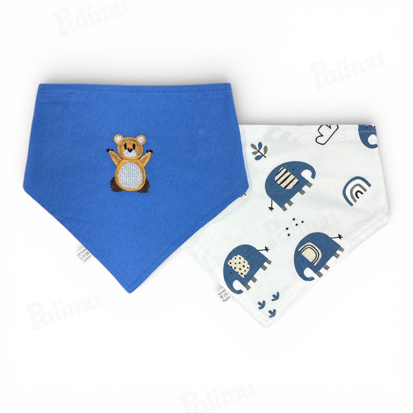 Set 2 bandanas bebé