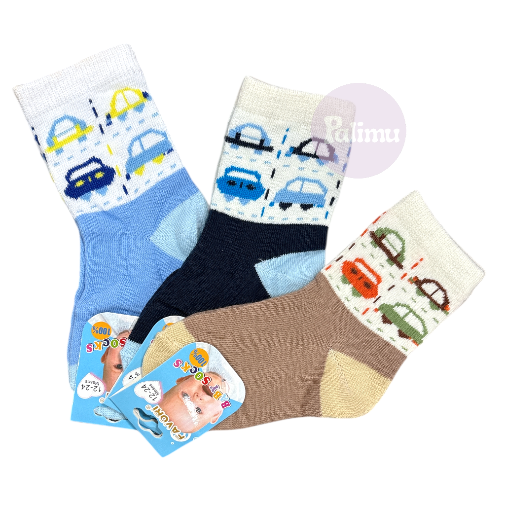 Set de 3 calcetines 12-24m favori niño