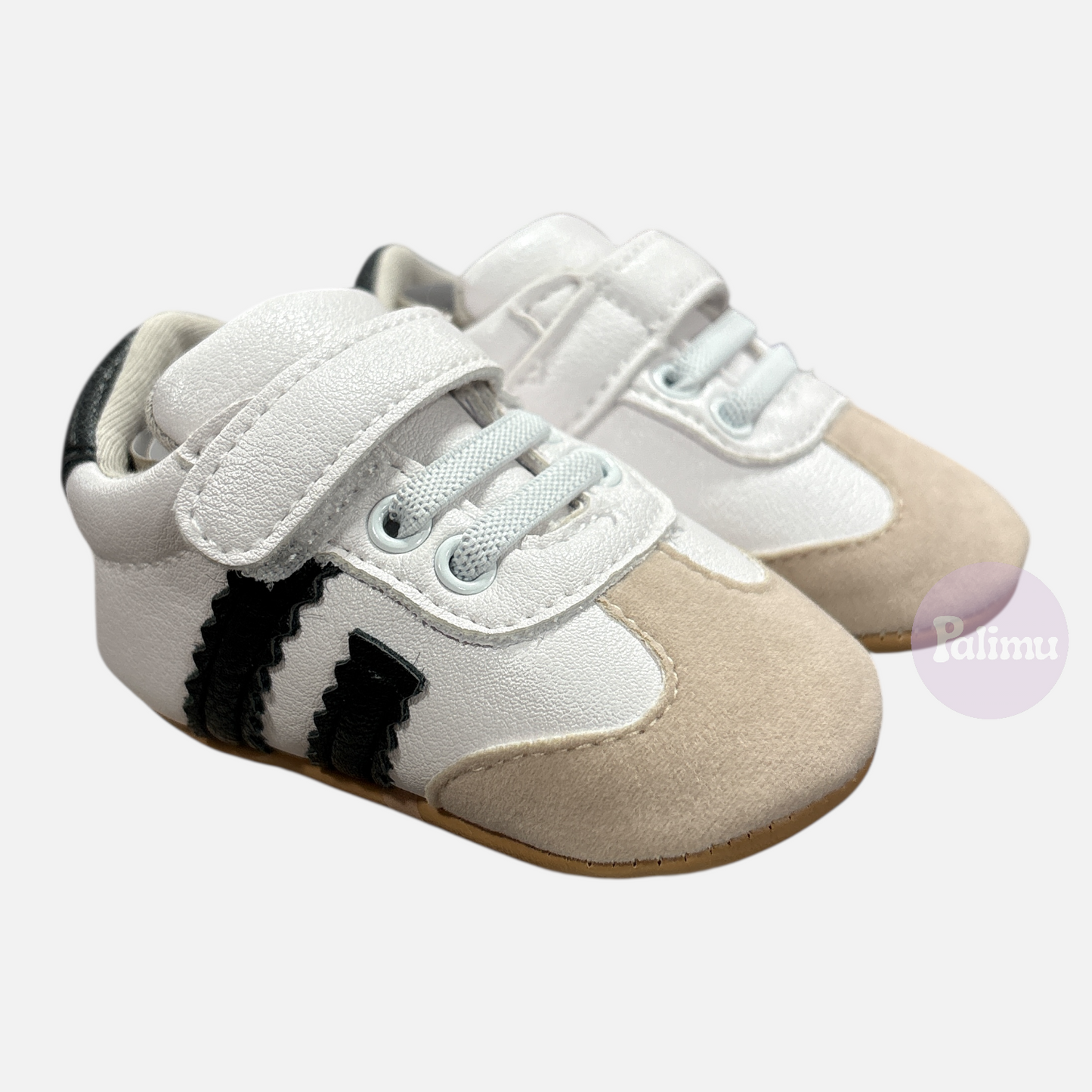Zapatilla de bebé, estilo Samba