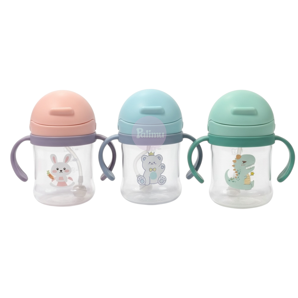Vaso antiderrame 250ml colores pastel