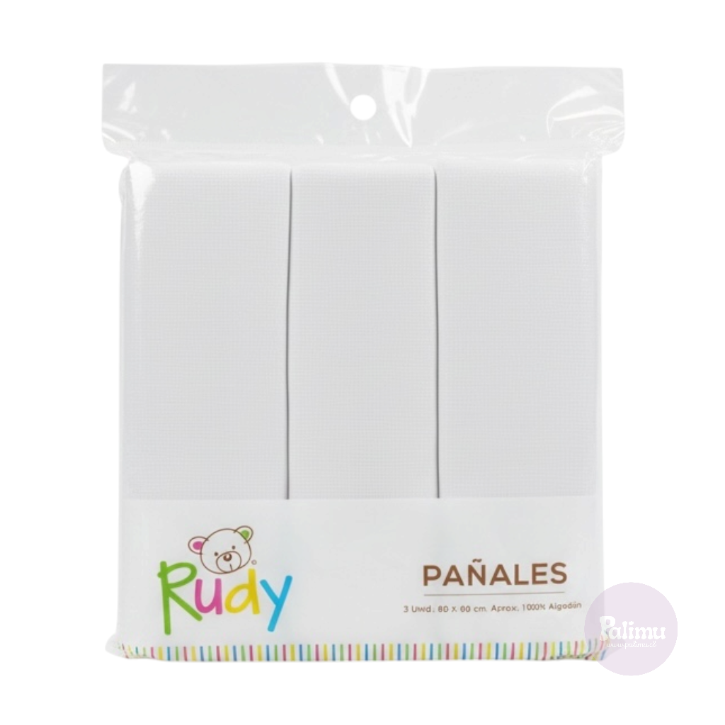 Pañal Rudy Blanco