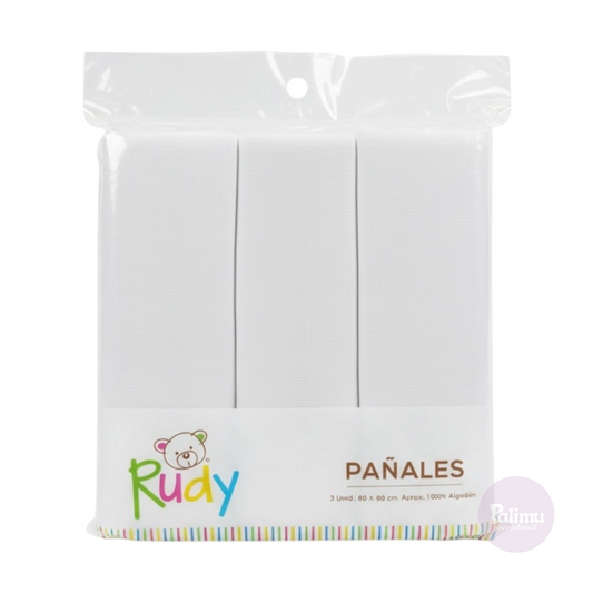 Pañal Rudy Blanco