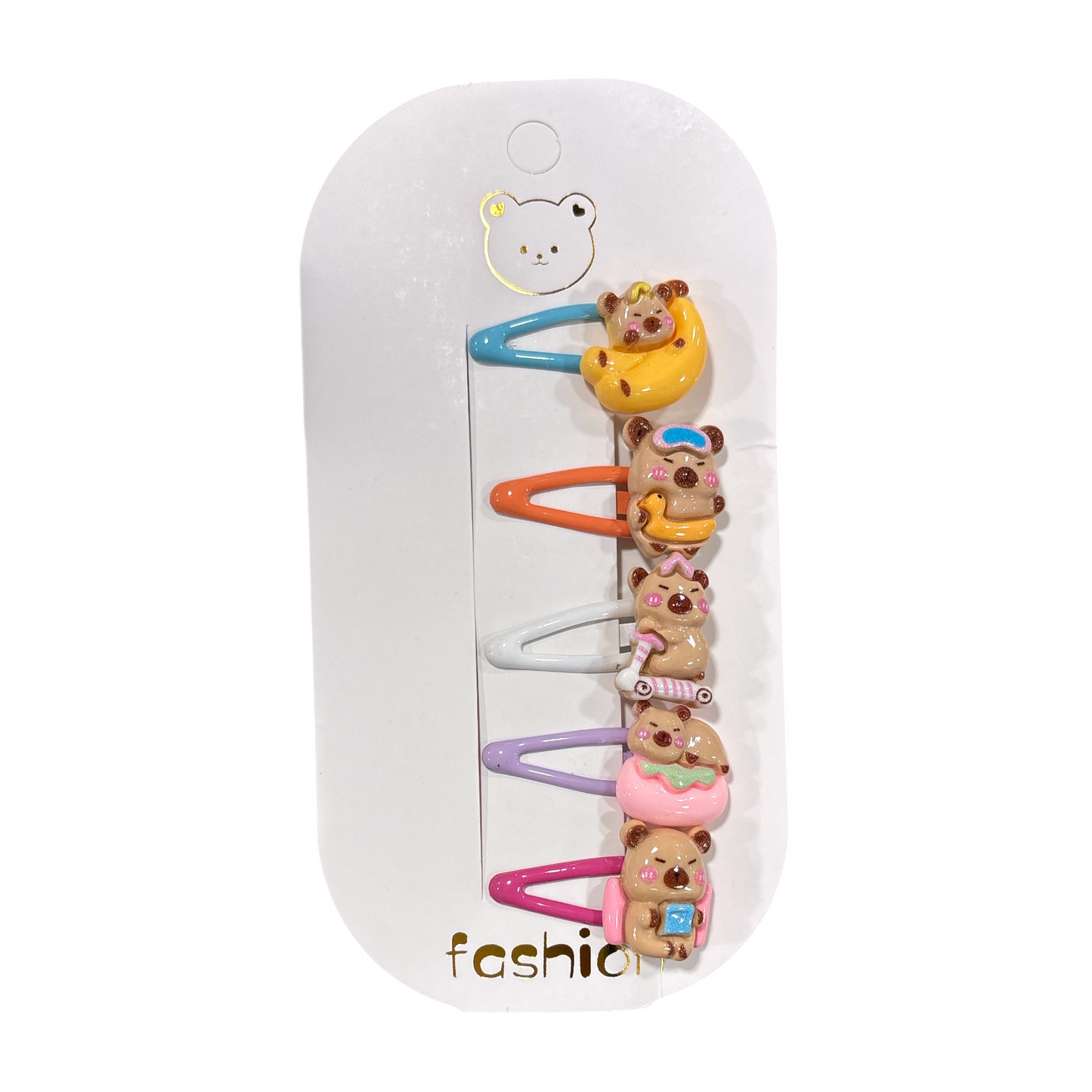 Set de pinches 3d cute