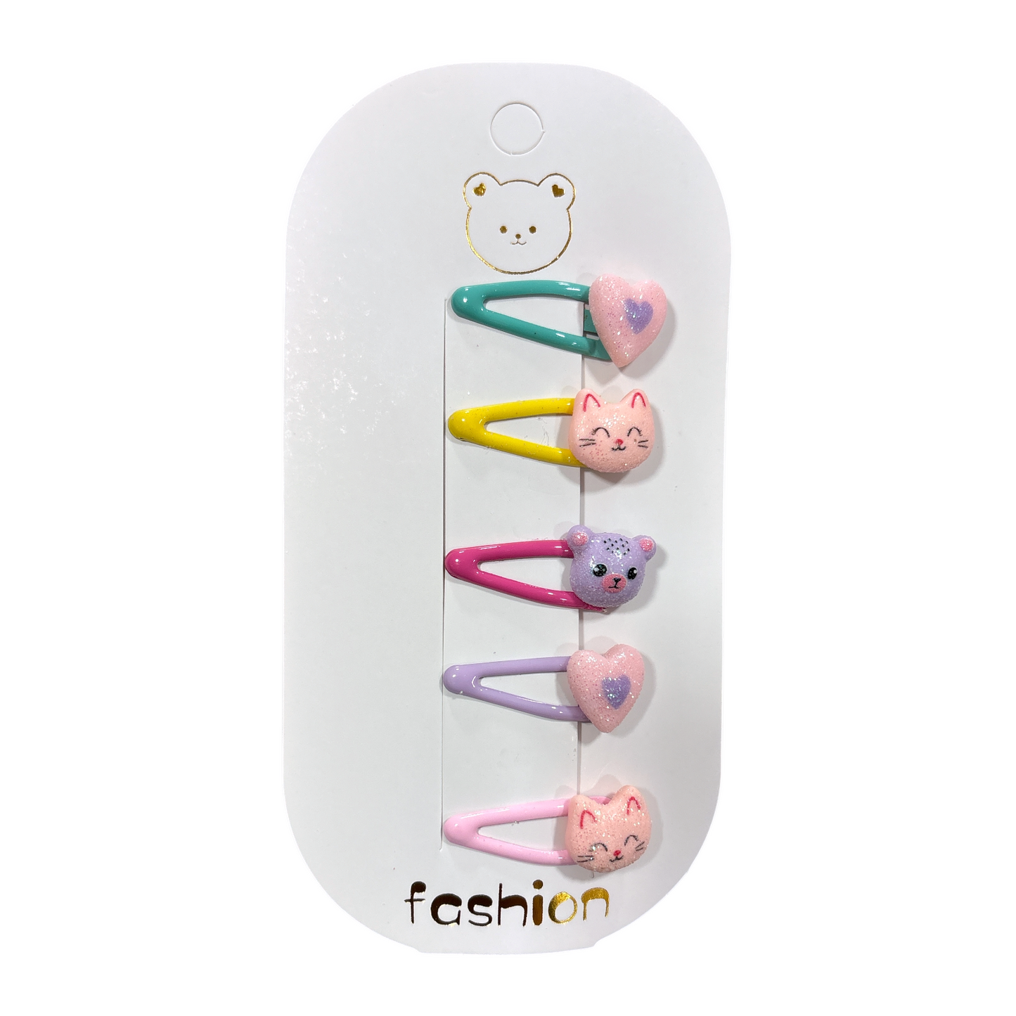 Set de pinches 3d cute