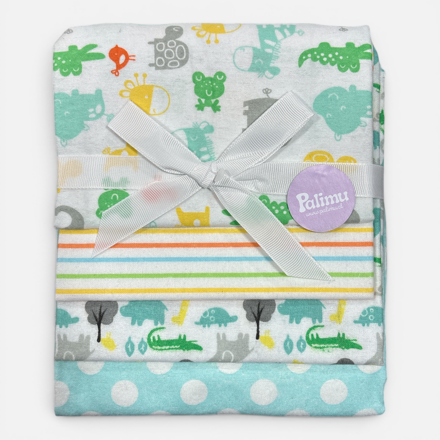 Set de 4 mantitas afraneladas, Variedad de diseños
